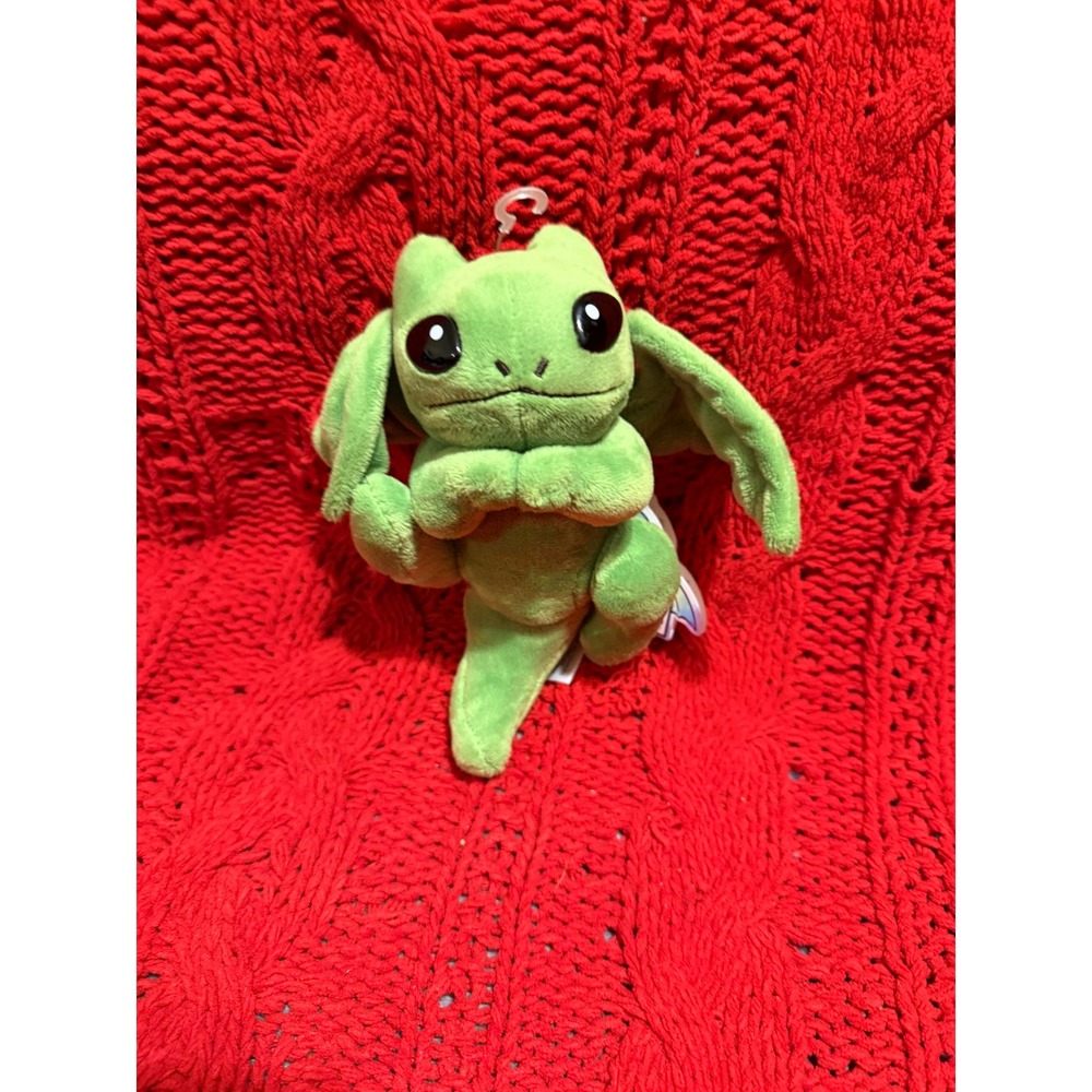 Toynami Little Embers Soot Dragon Plush Green 7 Inch Miyo's Mystic Musings NWT